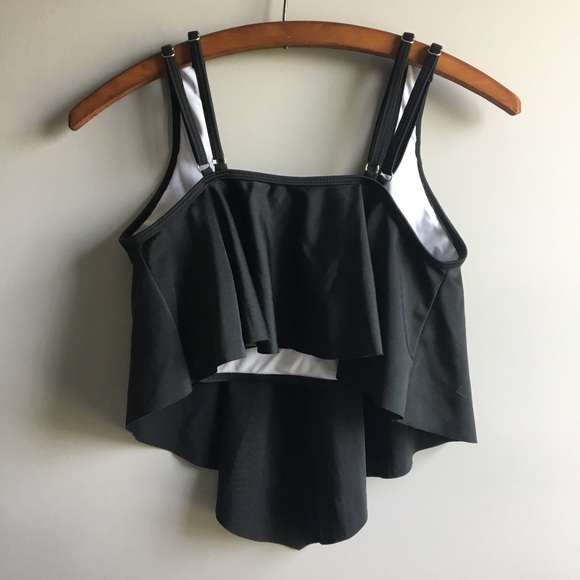 ⚪ Tankini swimsuit flounced top - Picture 4 of 12